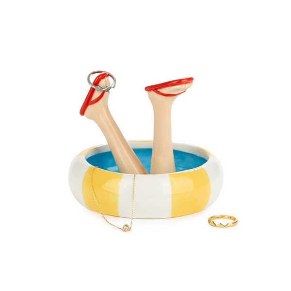 Ring holder - happy summer legs | Balvi