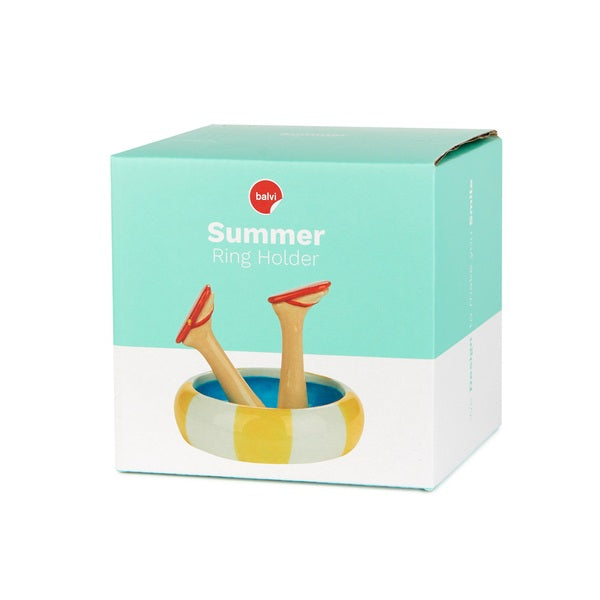 Ring holder - happy summer legs | Balvi
