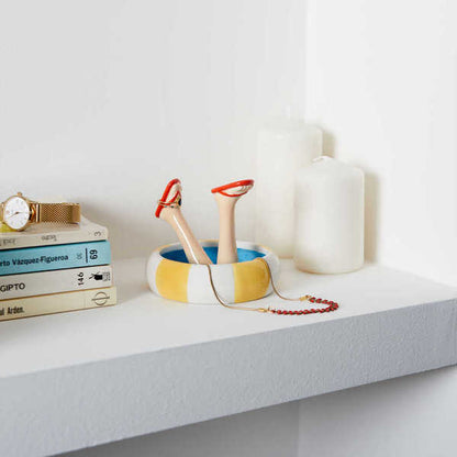 Ring holder - happy summer legs | Balvi