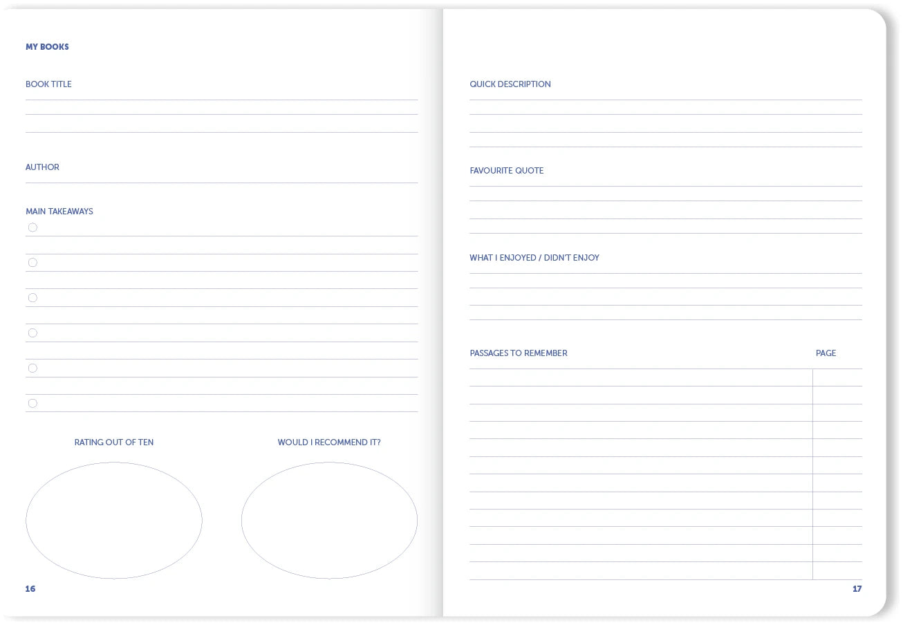 Reading journal | A-Journal - de inKijk