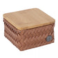 Top fit tiny - basket with bamboo cover - sienna | Handed By