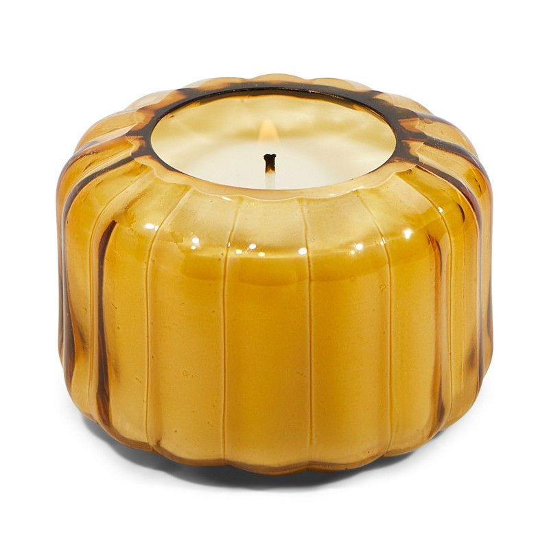 Ripple glass candle - golden ember | Paddywax