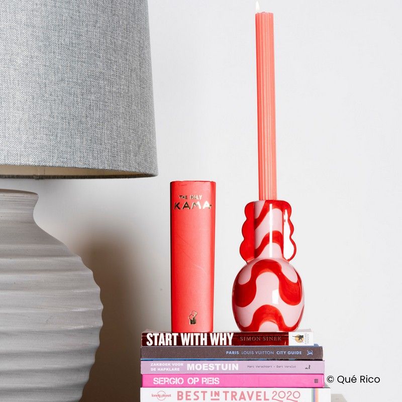 Candleholder Adelina - rio retro | Que Rico - de inKijk