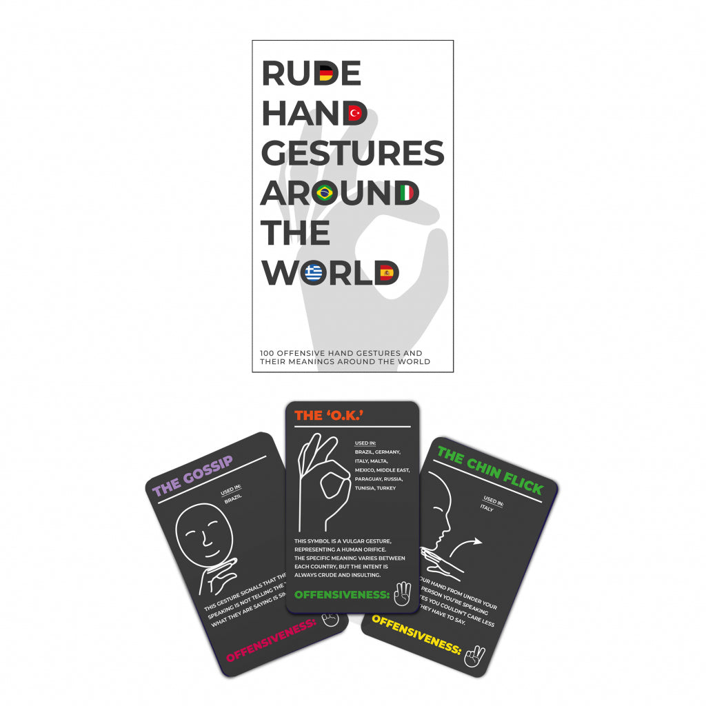 Rude hand gestures around the world | Gift Republic