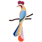 Sunda paradise bird - muurdecoratie | Studio Roof - de inKijk
