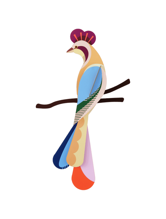 Sunda paradise bird - muurdecoratie | Studio Roof - de inKijk