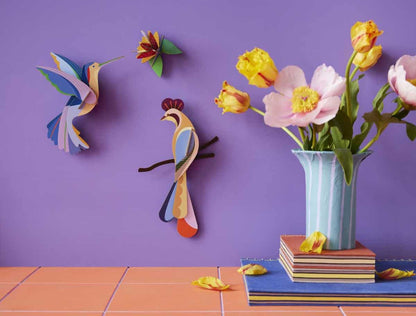 Sunda paradise bird - muurdecoratie | Studio Roof - de inKijk
