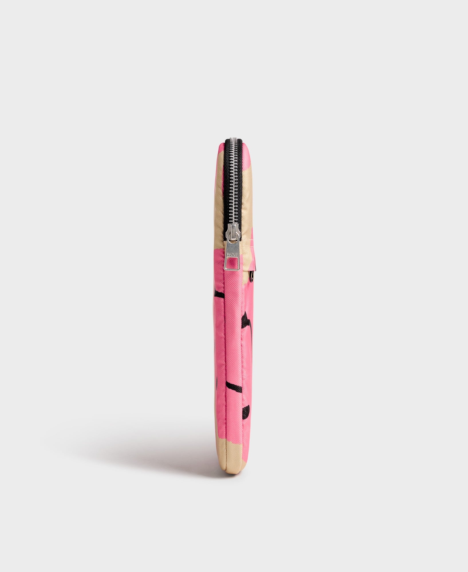 Laptophoes - 13" en 14" - Smiley Pink | WOUF - de inKijk