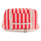 Bowling bag - Raphael - Tomato/Candy Stripes | Rose in April