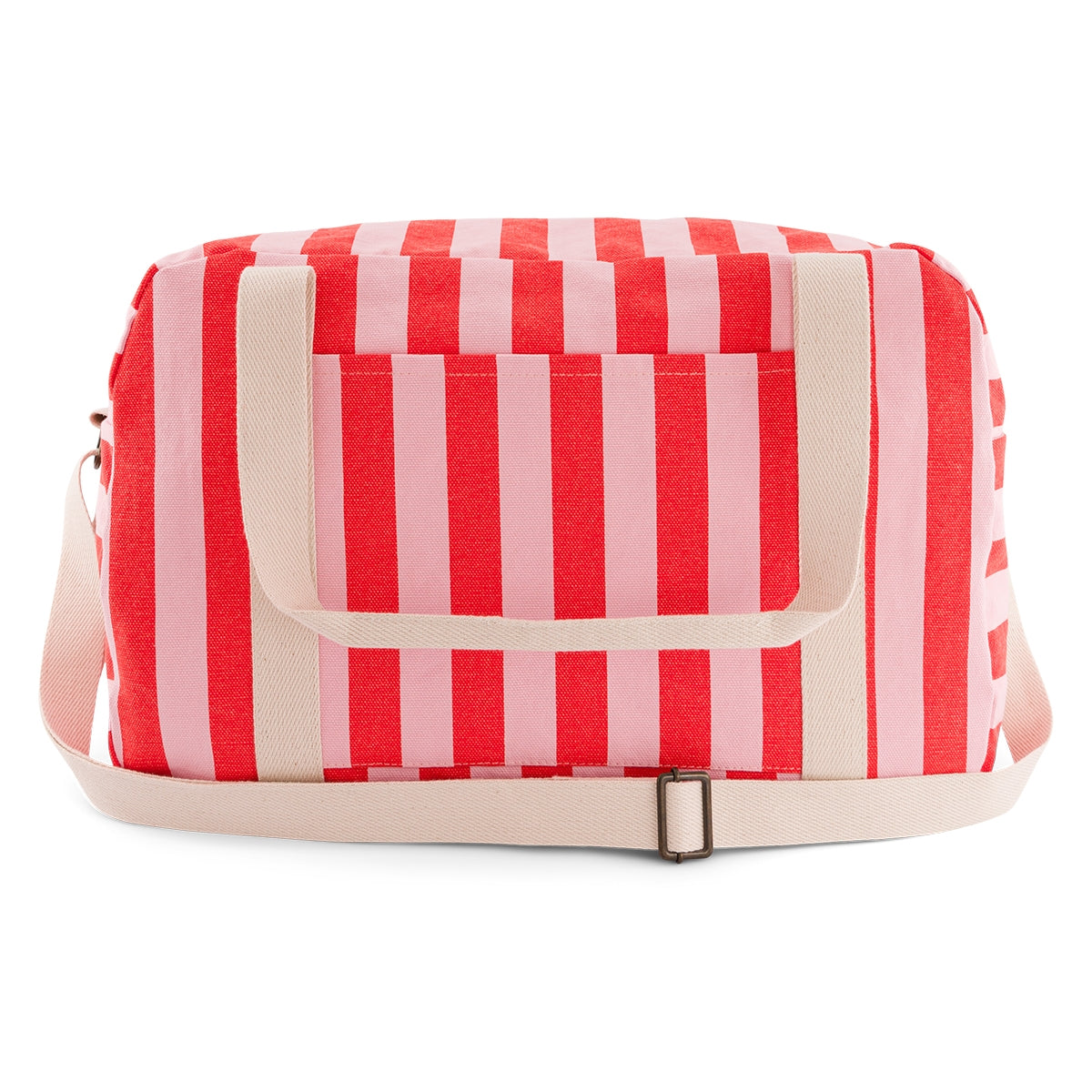 Bowling bag - Raphael - Tomato/Candy Stripes | Rose in April