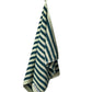 Naram guest towel - sea foam & deep teal | Bongusta - de inKijk