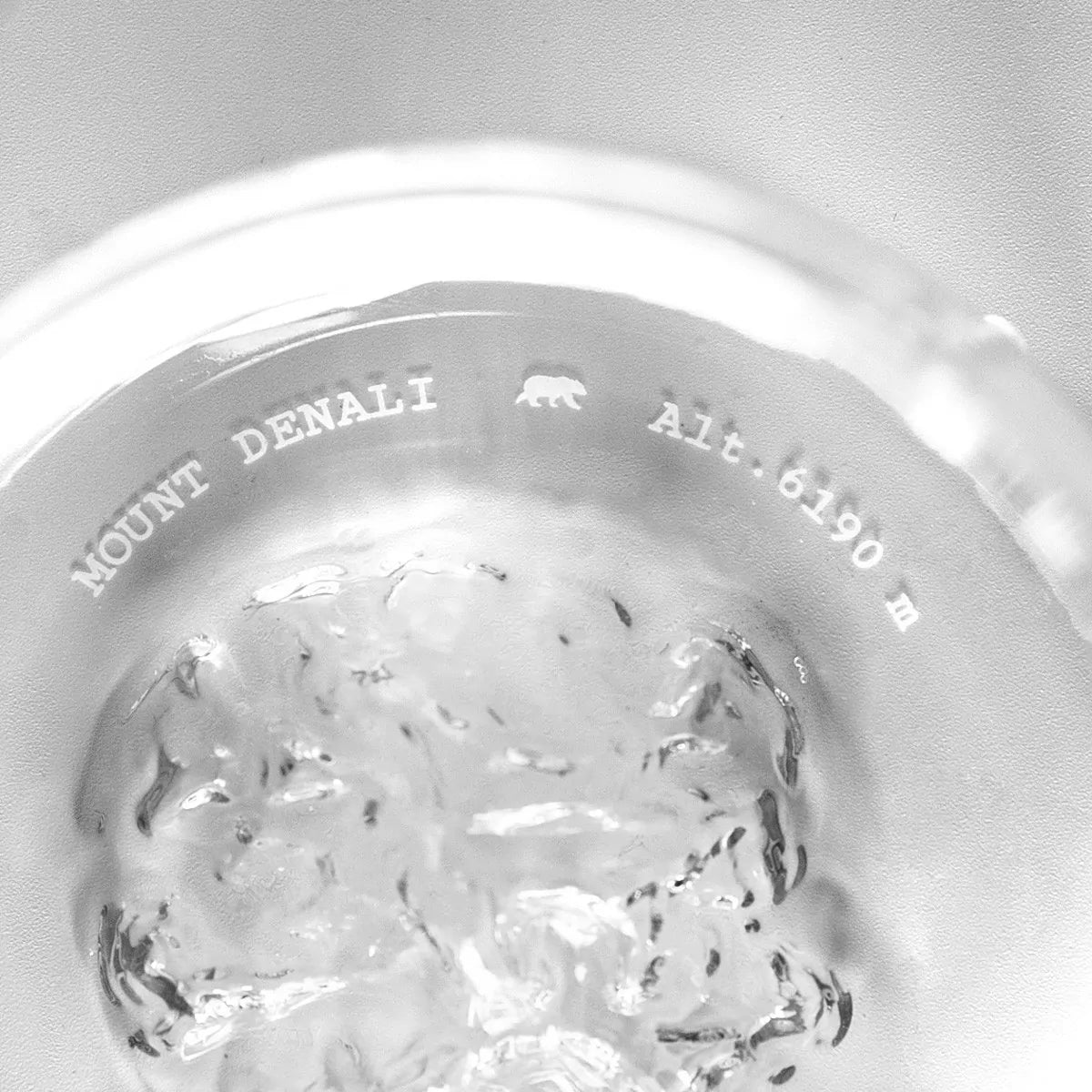 Topographic glasses - set of 2 - Fuji & Denali | Alaskan Maker - de inKijk
