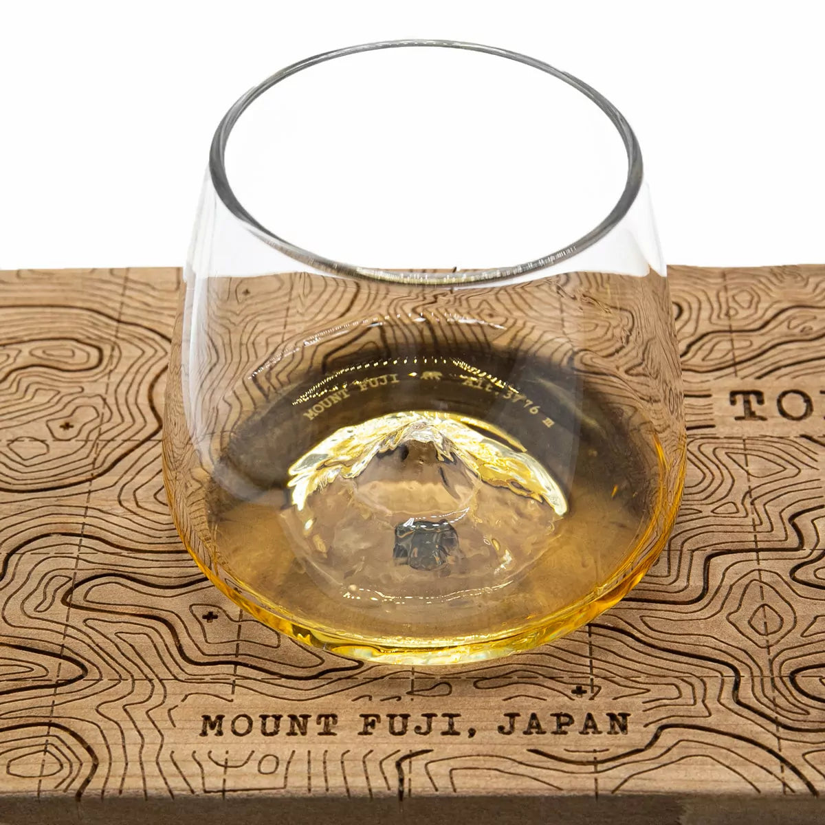Topographic glasses - set of 2 - Fuji & Denali | Alaskan Maker - de inKijk