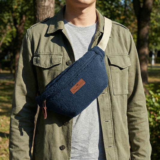 Bum Bag SHERPA - navy blue | Alaskan Maker