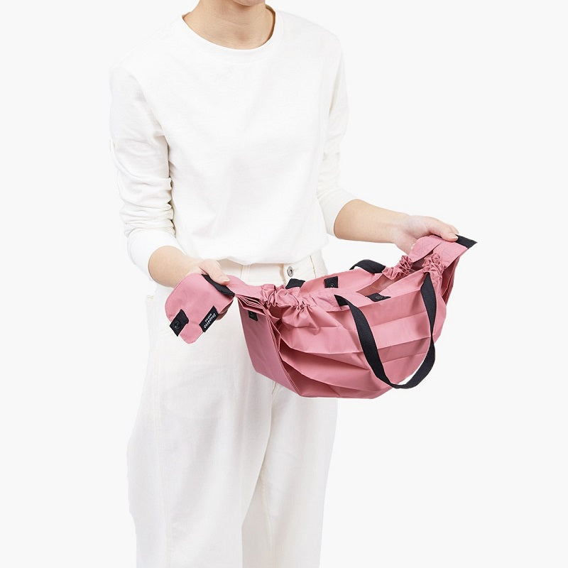 Shupatto foldable bag L - Peach (Momo) | Shupatto