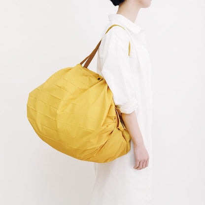 Shupatto foldable bag L - Mustard (Karashi) | Shupatto