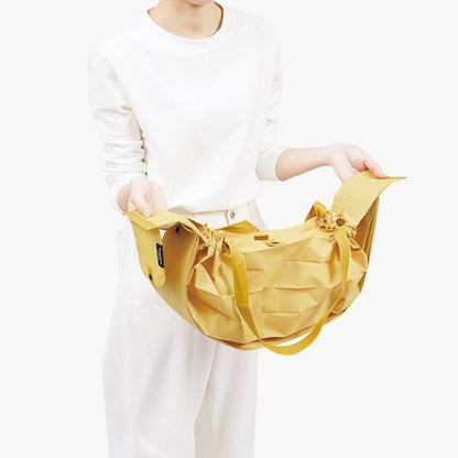 Shupatto foldable bag L - Mustard (Karashi) | Shupatto