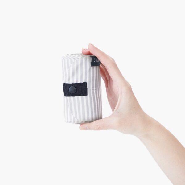 Shupatto foldable bag L - Stripes (Sen) | Shupatto