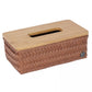 Top fit tissue box with bamboo cover - sienna | Handed By