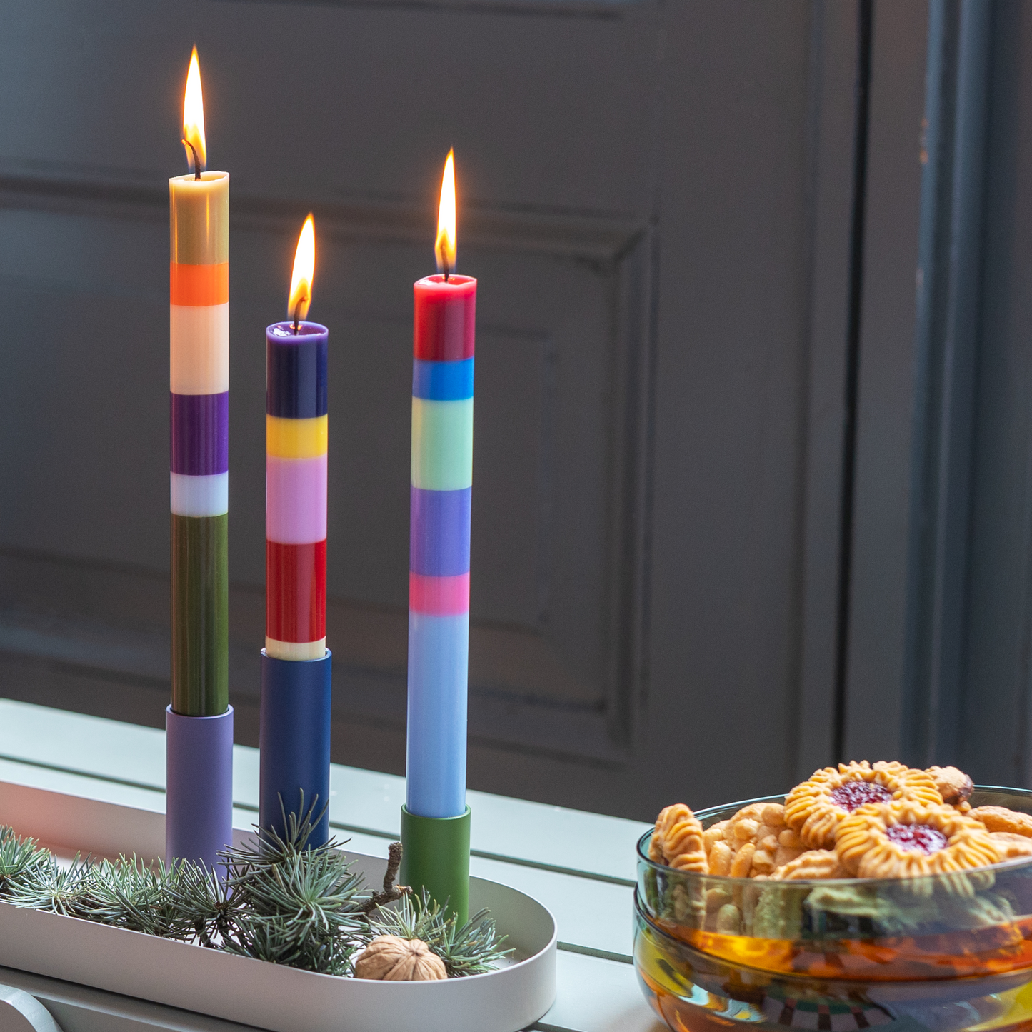 Dinner Candle Set 'Osaka' | Remember