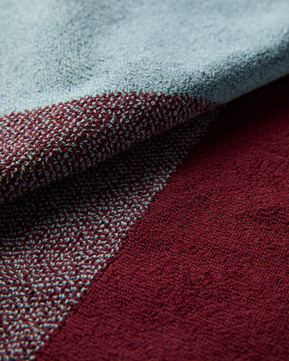 Gastendoekjes set - Lex Pott collectie - sky blue/bordeaux | SUITE702