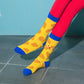 Kids Socks - smiley cat | Eat my socks - de inKijk
