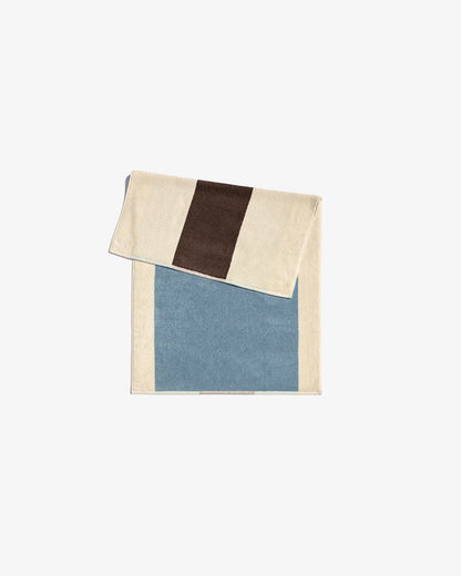Badmat - sky blue brown | SUITE702 - de inKijk