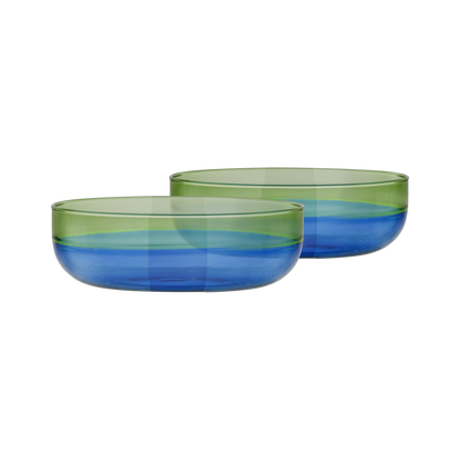 Small Glass Bowls - Ocean - set of 2 | Remember