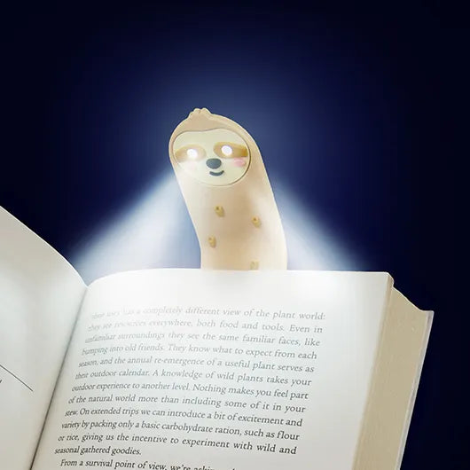 Book Sloth - Reading Light & Bookmark | Gift Republic