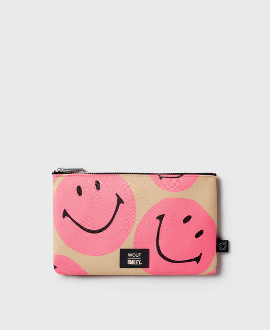 Pouch - Smiley Pink | WOUF