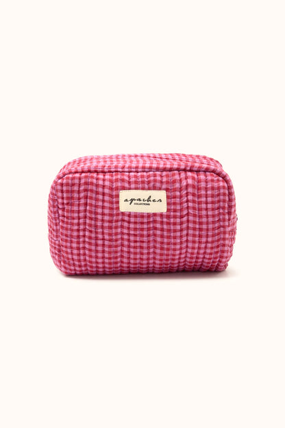 Small Trousse Gaya Khadi - Fuchsia | Apaches