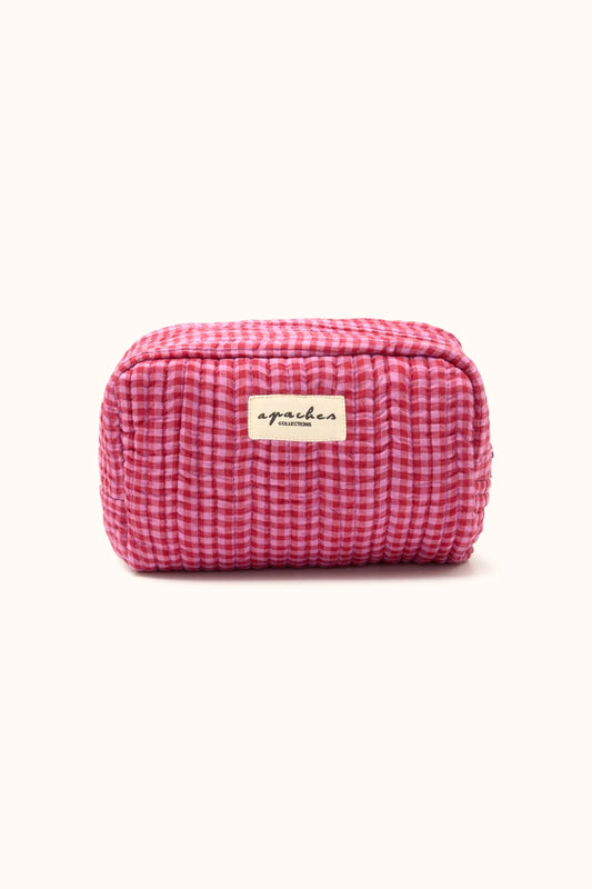Small Trousse Gaya Khadi - Fuchsia | Apaches