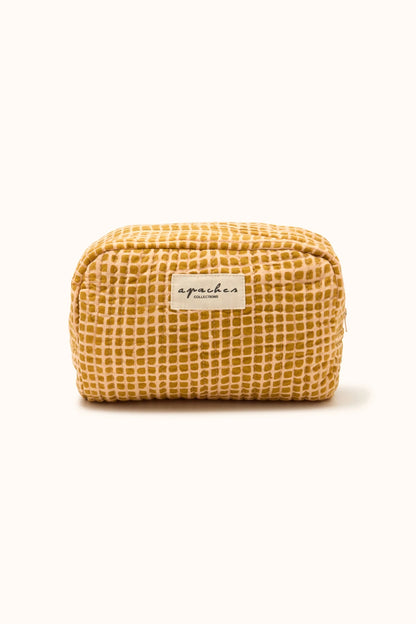 Small Trousse Gaya Mosaïc - Tobacco | Apaches