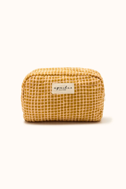 Small Trousse Gaya Mosaïc - Tobacco | Apaches
