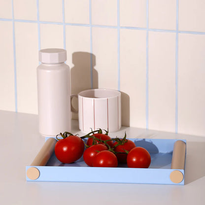 Ray Tray Medium - Light Blue / Beige | Design Letters