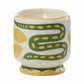 Ceramic candle snake 8 oz - wild lemongrass | Paddywax - de inKijk