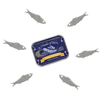 Snackfork - Ansjovis - 6 stuks | Balvi