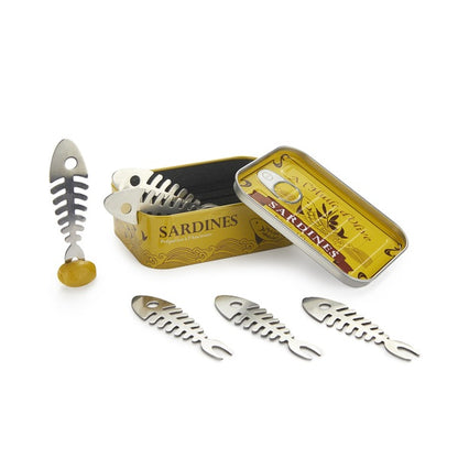 Snackfork Conserverie - Sardines - 6 stuks | Balvi