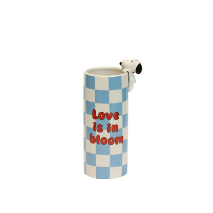 Vase Snoopy - Love is in Bloom - Blue | Blogodesign