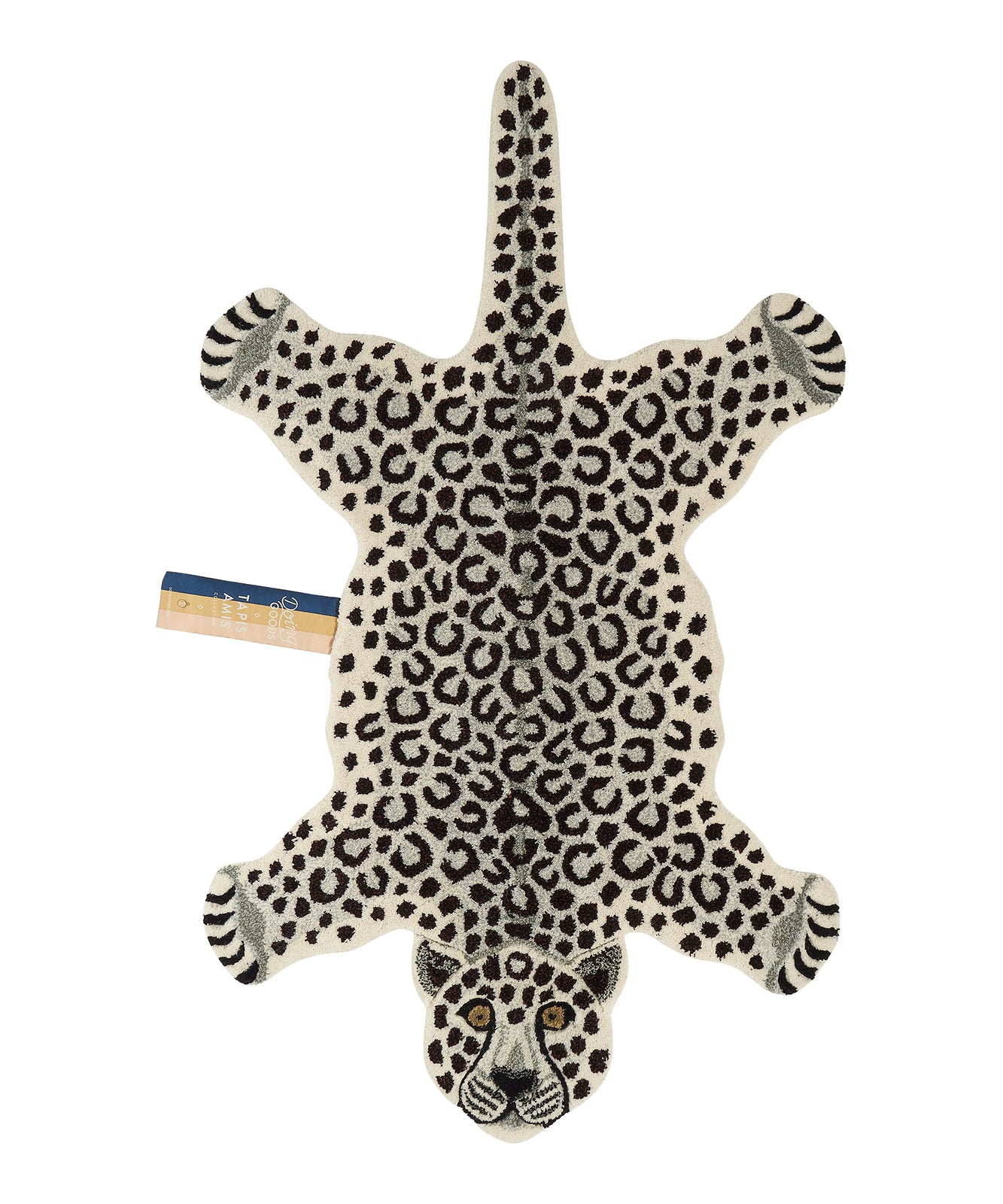 Snowy Tiger Rug - Large | Doing Goods