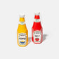 Salt & pepper shakers - mustard/ketchup | Doiydesign - de inKijk