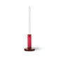 Bole Candle Holder - red/bordeaux - small | &Klevering - de inKijk