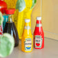 Salt & pepper shakers - mustard/ketchup | Doiydesign - de inKijk