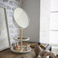 Accessoire houder en spiegel - wit | Yamazaki