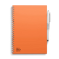 Erasable notebook A5 - Sunset orange | Moyu