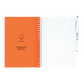 Erasable notebook A5 - Sunset orange | Moyu