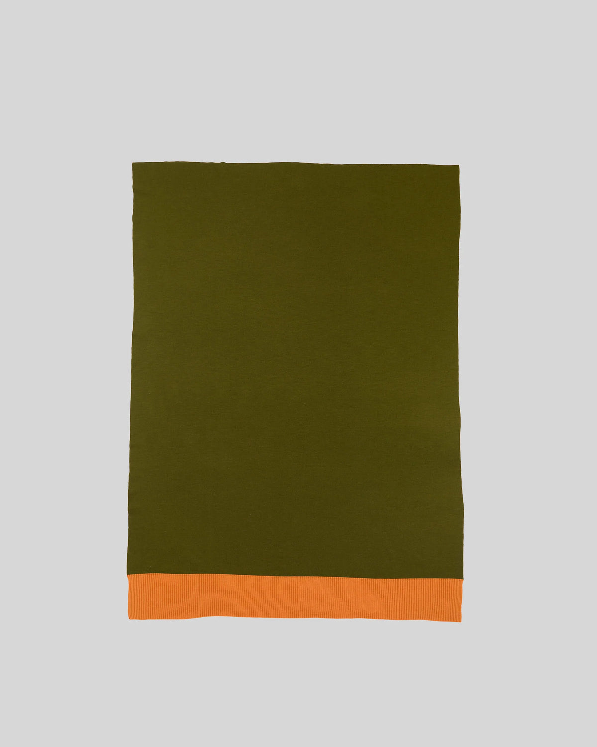 Merino Gebreide Plaid - 100% Wol - Green/Pink/Orange | SUITE702