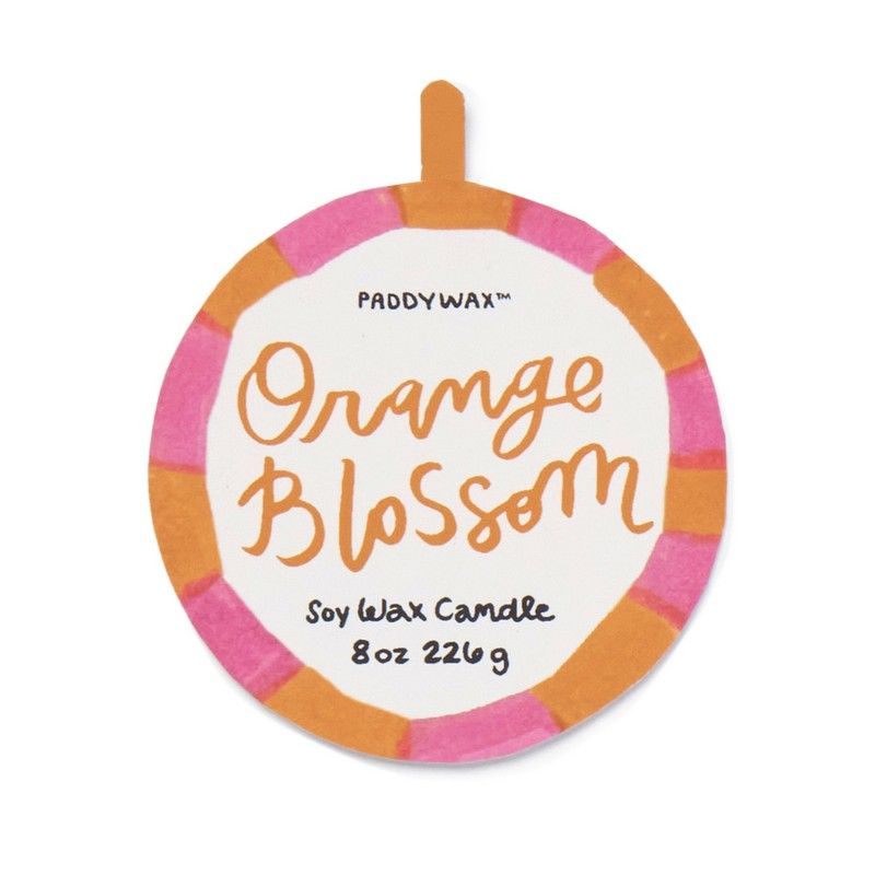 Ceramic candle sun 8 oz - orange blossom | Paddywax - de inKijk
