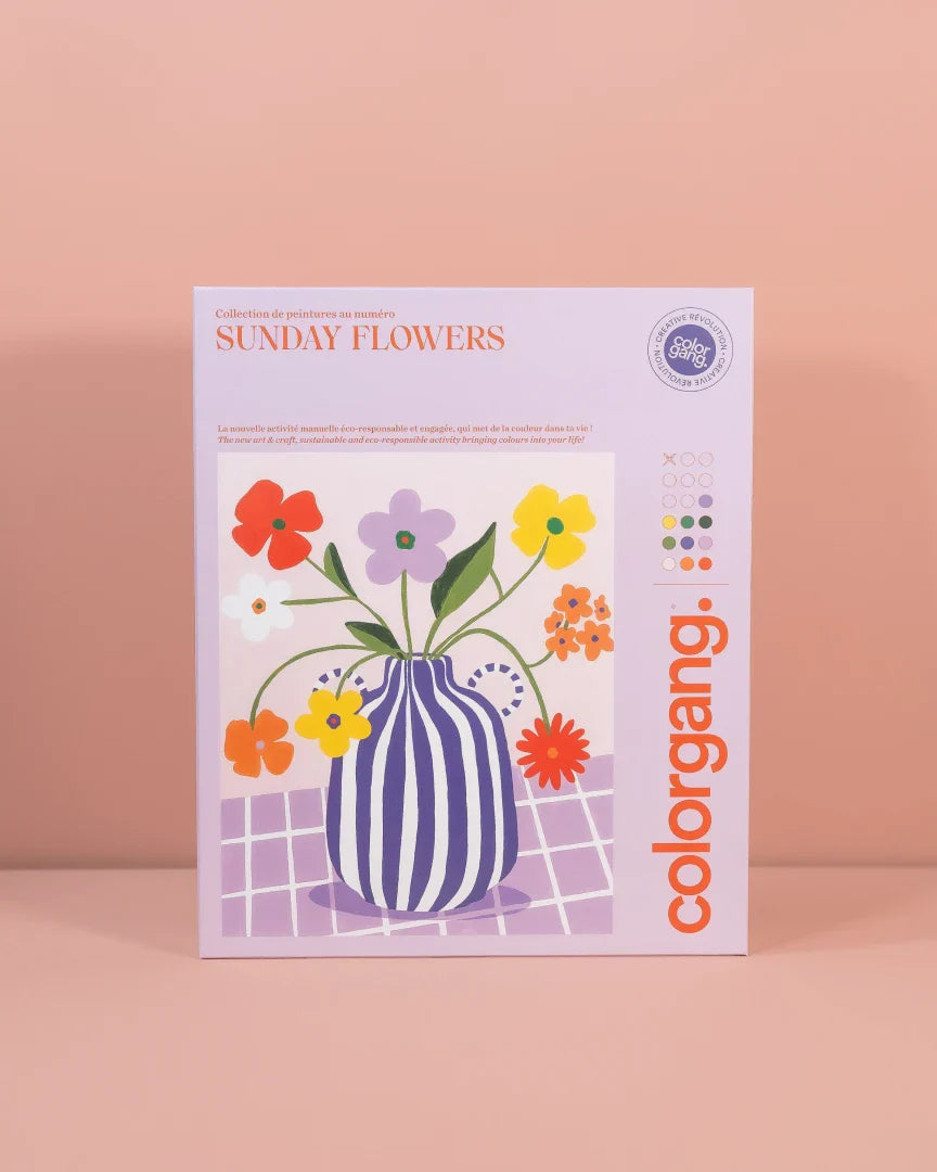 Paint by Numbers - Sunday Flower | Colorgang