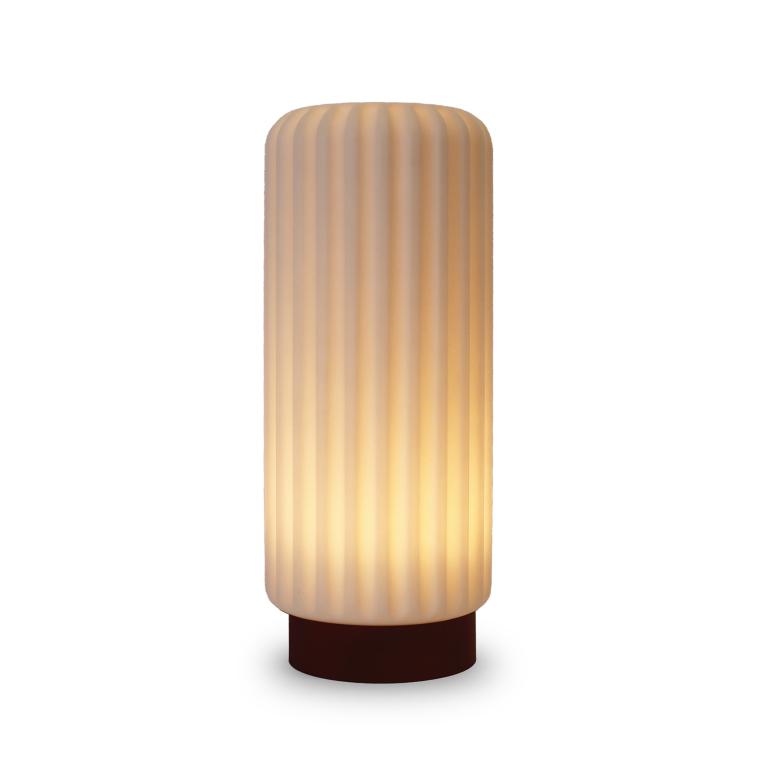 Dentelles lamp - tall - earth | Atelier Pierre